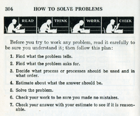 Hot to Solve Problems