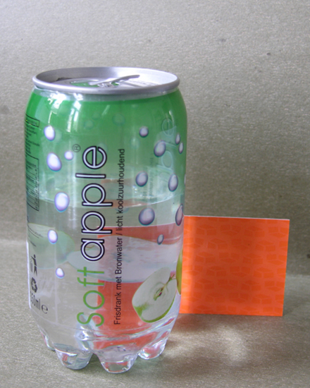 Clear Soda Can